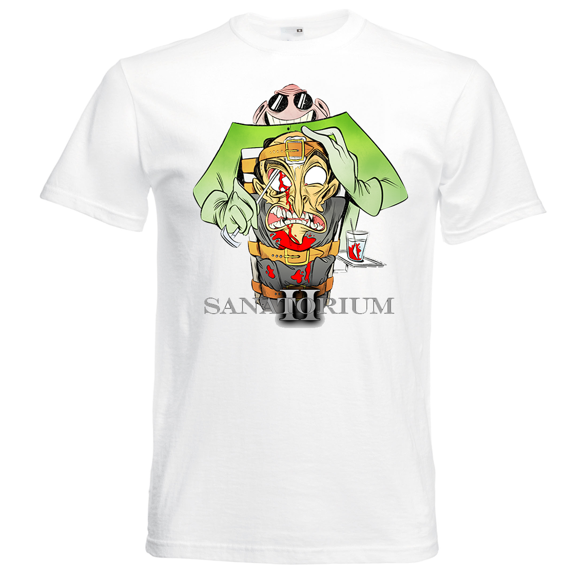 Bild von SANATORIUM II - SHIRT [weiß]